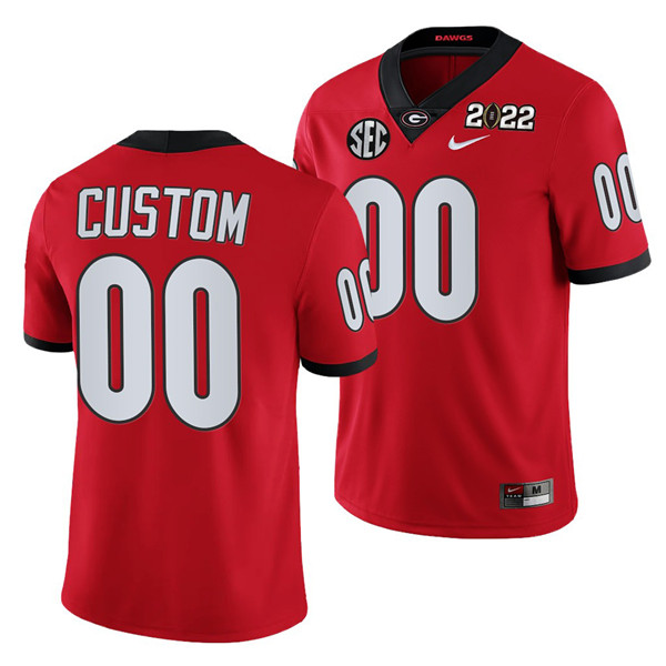 Men’s Georgia Bulldogs ACTIVE PLAYER Custom 2022 Patch Red College Football Stitched Jersey Men’s Georgia Bulldogs ACTIVE PLAYER Custom 2022 Patch Red College Football Stitched Jersey
